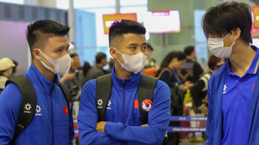 Vietnamese players begin Asian Cup 2023 campaign in Qatar